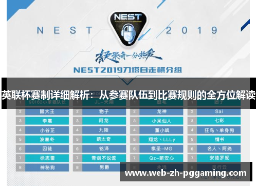 英联杯赛制详细解析：从参赛队伍到比赛规则的全方位解读