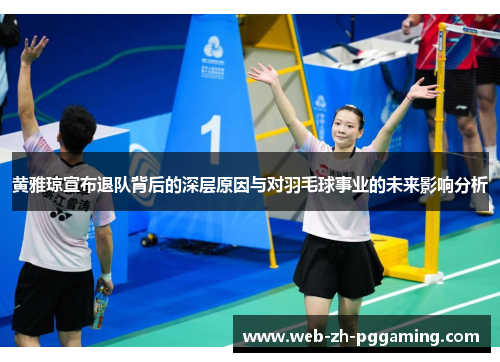 黄雅琼宣布退队背后的深层原因与对羽毛球事业的未来影响分析